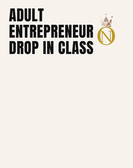 Adults Entrepreneur Club Drop-In