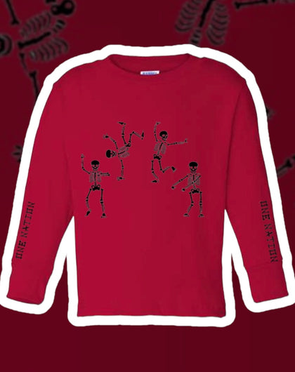 Kids Dancing Skeleton Tee