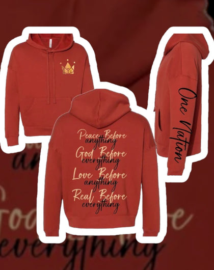 GOD Before Anything Hoodie